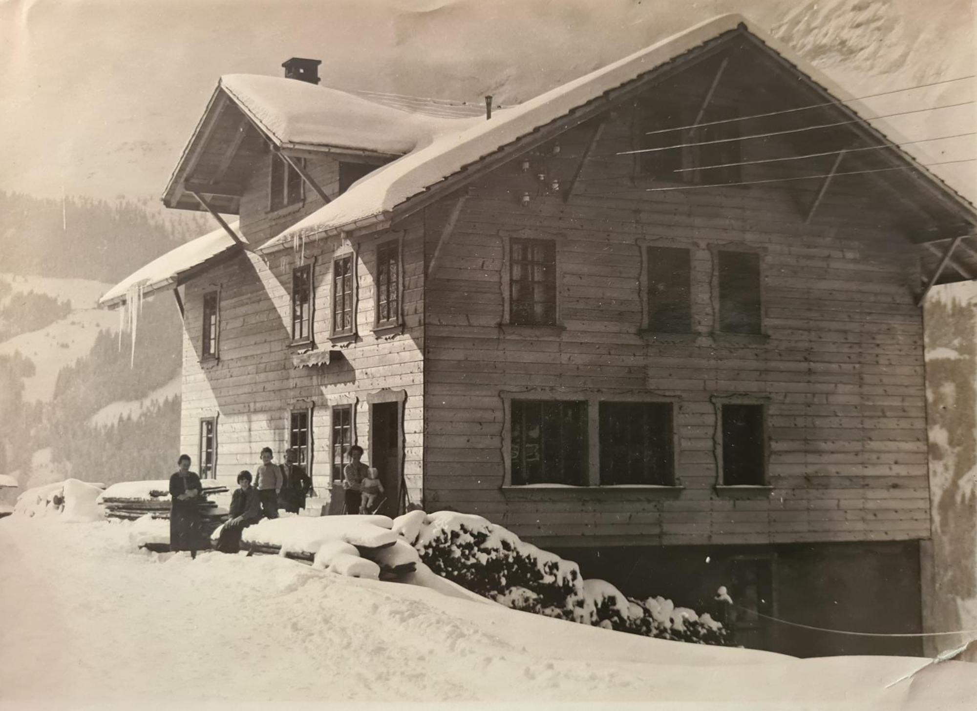 Traditional Chalet In Wengen - Top Floor Lägenhet Exteriör bild