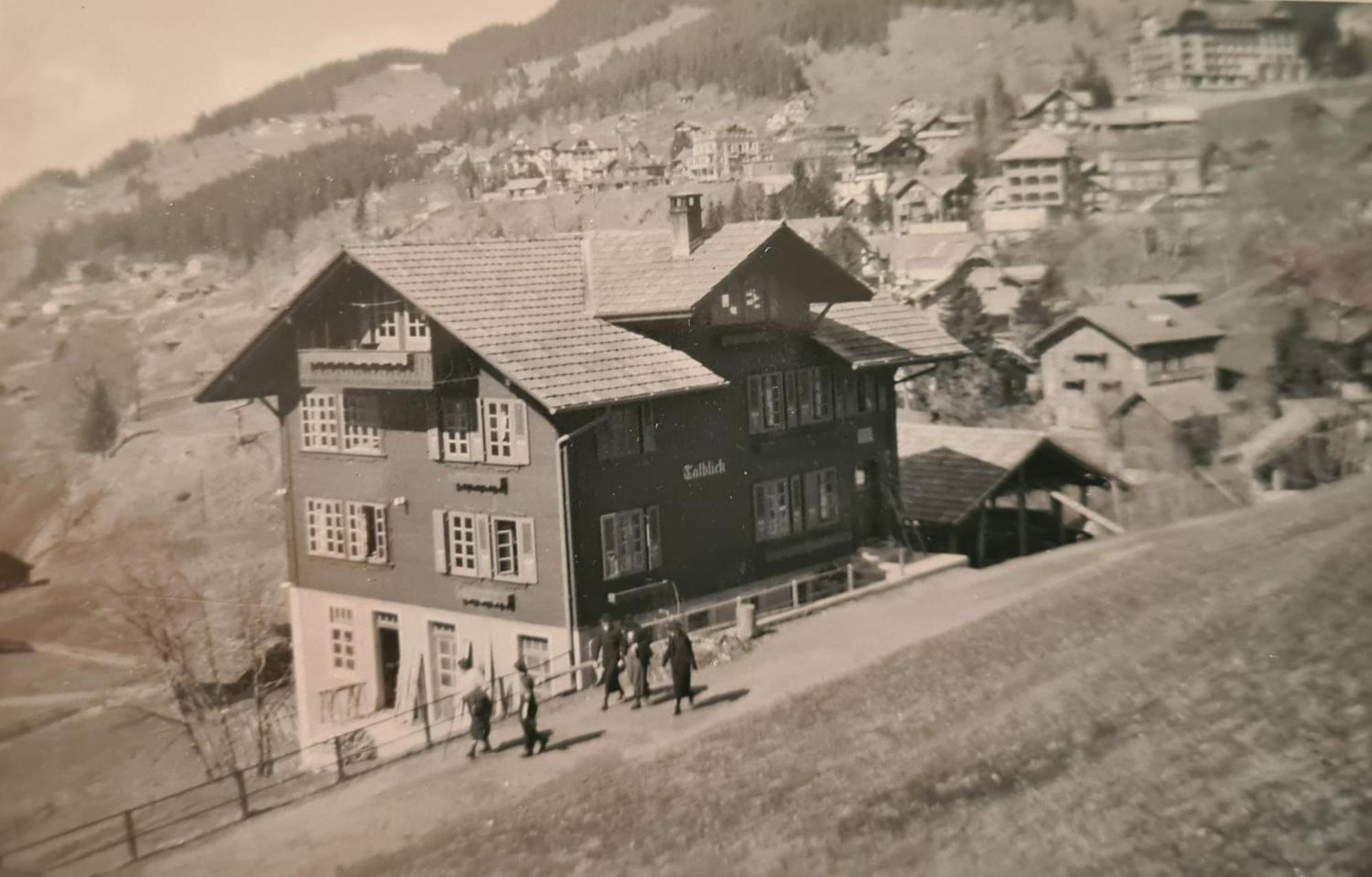 Traditional Chalet In Wengen - Top Floor Lägenhet Exteriör bild